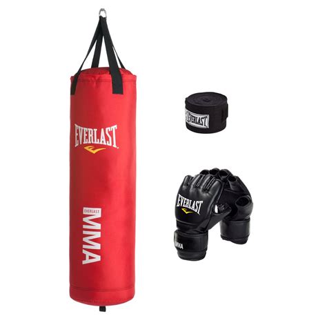 everlast mma heavy bag|70 lb everlast punching bag.